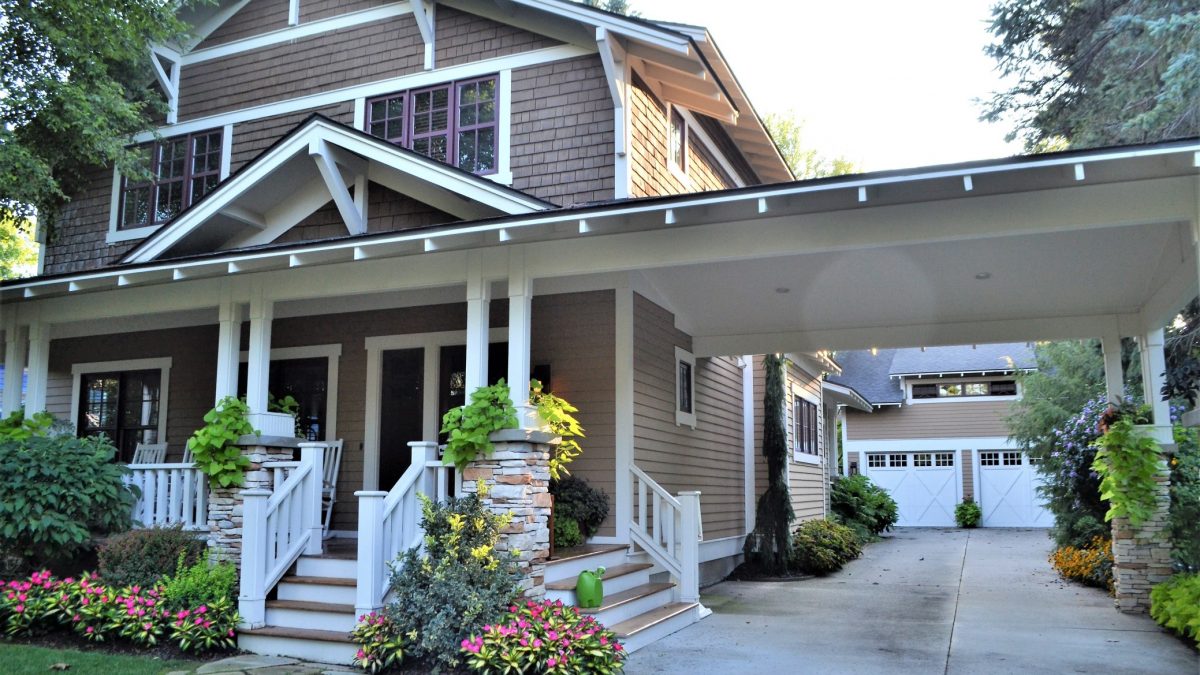 beautiful home with a carport landscaping home loan