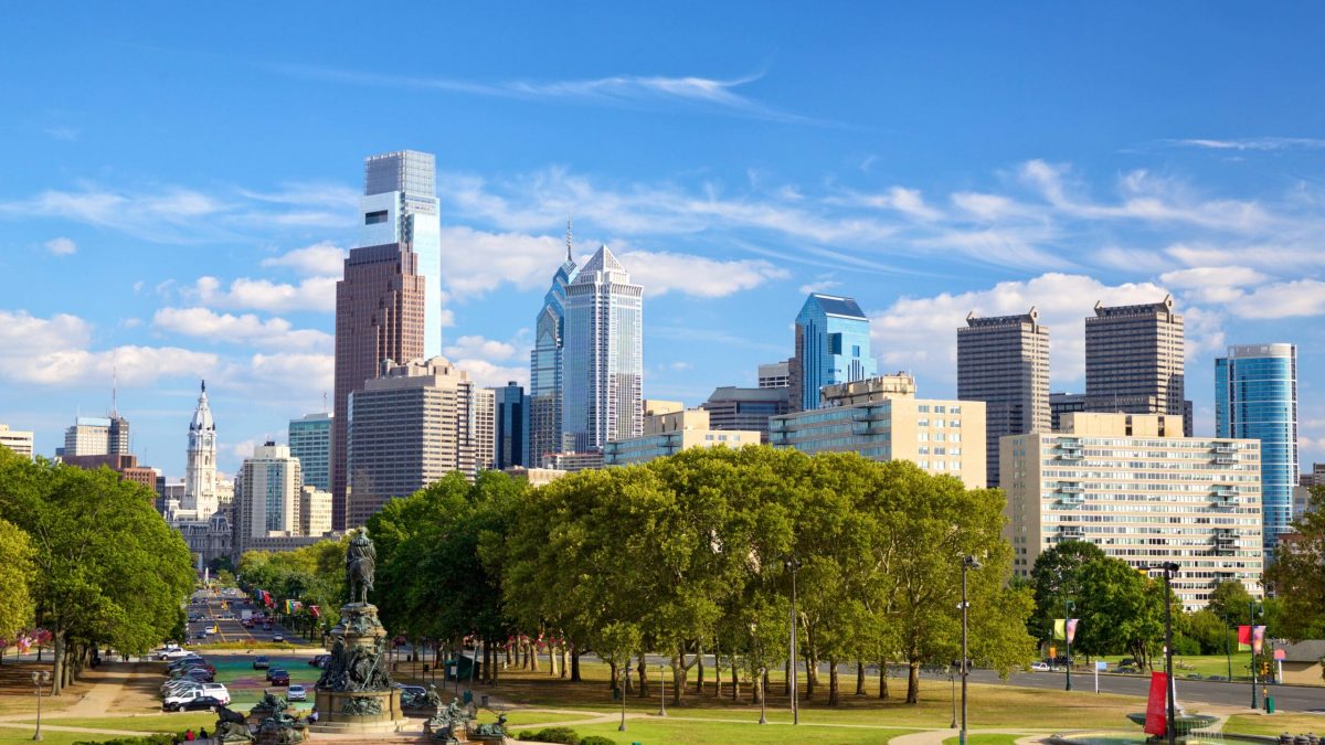 downtown Philadelphia