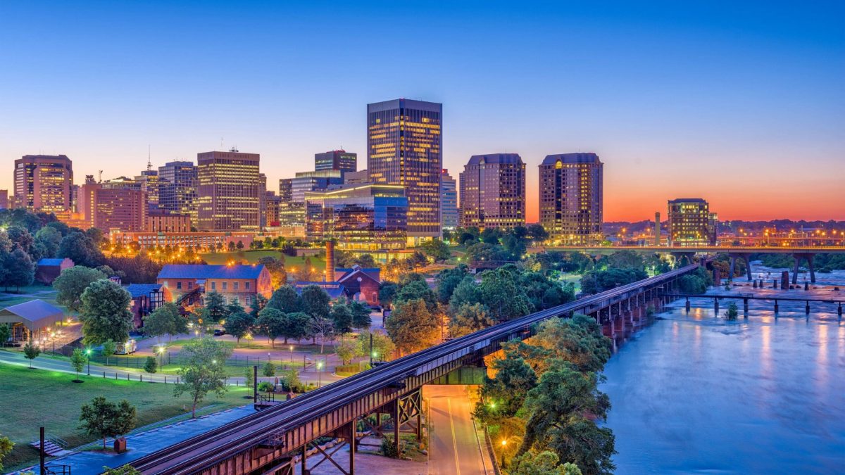 downtown Richmond VA